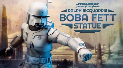 [Sideshow Collectibles] Ralph McQuarrie Boba Fett Statue PREVIEW