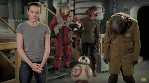 Daisy Ridley vous souhaite un joyeux Star Wars Day !