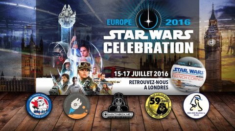 Planète Star Wars avec le Star Wars French Corner à Celebration Europe