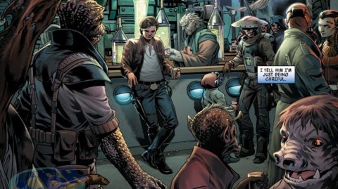 De nouvelles images pour le Comic Han Solo #1