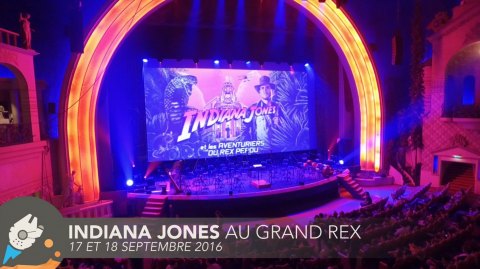 Retour en vido sur Indiana Jones au Grand Rex !