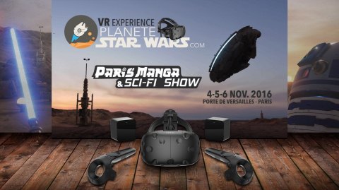 Plante Star Wars VR Experience - Comment participer  Paris Manga ?