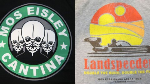 Des T-shirts Star Wars chez The Last Replicant