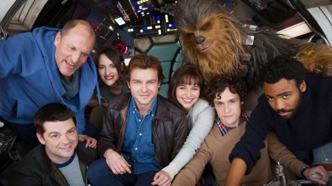 Un Stormtrooper s'invite sur le tournage de Han Solo
