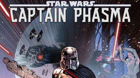 Images du Comics Marvel sur  la Capitaine Phasma