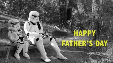 Une vidéo spéciale Star Wars pour les papas!