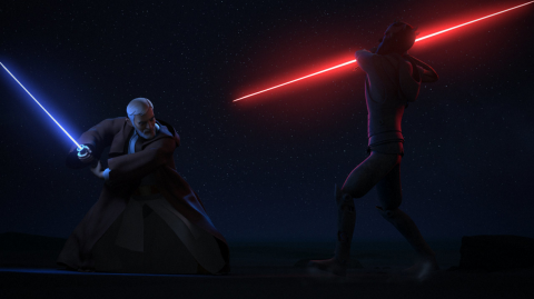 Les coulisses du duel entre Maul et Obi-Wan dans Star Wars Rebels