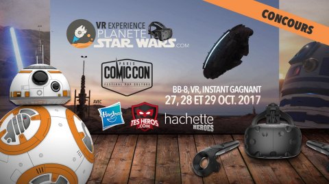 Concours Flash - 10 sances VR Experience Star Wars au Comic Con