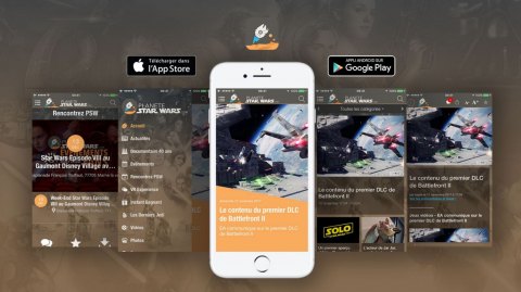 Nouvelle version de l'APP Plante Star Wars (iOS & Android)