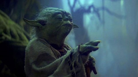 Yoda utilisant la Force par Attakus
