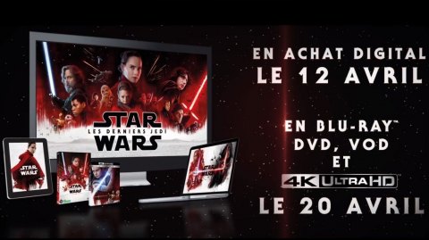 Les Informations Officielles du Blu-ray des Derniers Jedi en France
