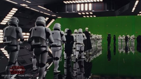 ILM dévoile un making of du hangar du Star Destroyer de Snoke