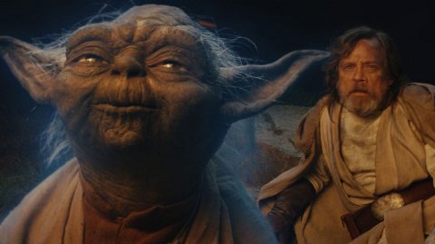 Vidéo: la réaction de Mark Hamill en revoyant Yoda