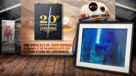 Gagnez une Dédicace de John Boyega à Générations Star Wars à Cusset !