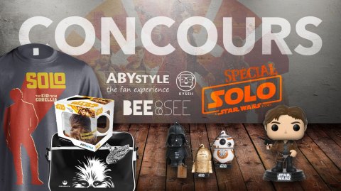 Concours Spécial Star Wars SOLO avec ABYstyle, Bee And See et Kyseii