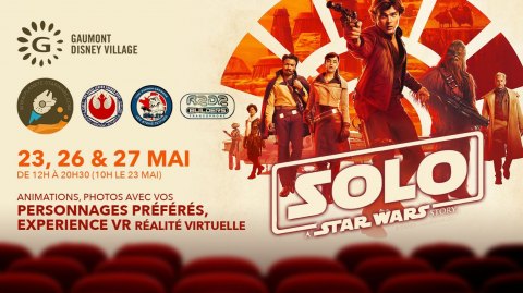 Solo au Gaumont Disney Village, fans costumés, VR et R2D2 !