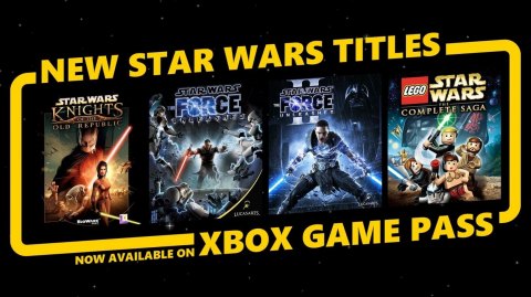 4 jeux Star Wars ajoutés sur le service Game Pass du Xbox Live
