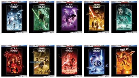 La saga Star Wars va re-sortir en blu-ray et DVD