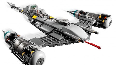 Lego sort le Naboo Fighter N-1 modifié du Mandalorien