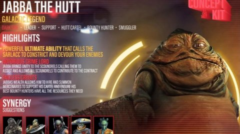 Héros de la galaxie – personnage – Jabba le Hutt (légende galactique)