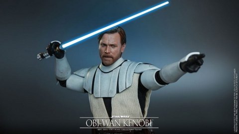 Hot Toys :  Obi-Wan version Clone Wars rejoint la bataille  !